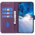 Klapkové puzdro pre Samsung Galaxy A55 5G,BINFEN Wallet, fialové