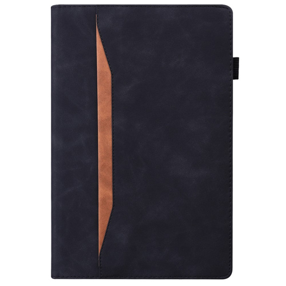 Puzdro pre Samsung Galaxy Tab S10 FE+ Plus, Classic, s priestorom pre stylus, čierne