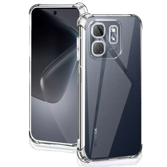 Obal na mobil pre Infinix Hot 50i 4G, Dropproof, priehľadné
