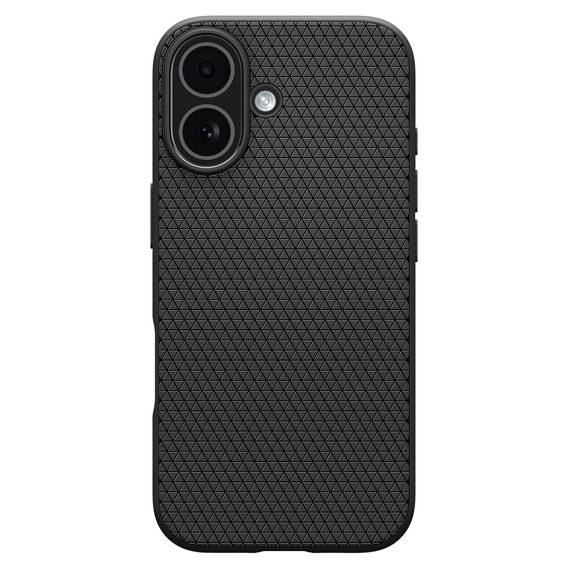 Puzdro Spigen Liquid Air pre iPhone 17, matná čierna