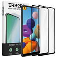 2x tvrdené sklo pre Samsung Galaxy A21/A21S, ERBORD 3D pre celý displej