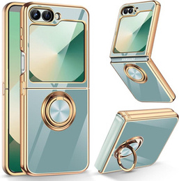 Obal na mobil pre Samsung Galaxy Z Flip7 FE / Z Flip6, Electro Ring, mätové