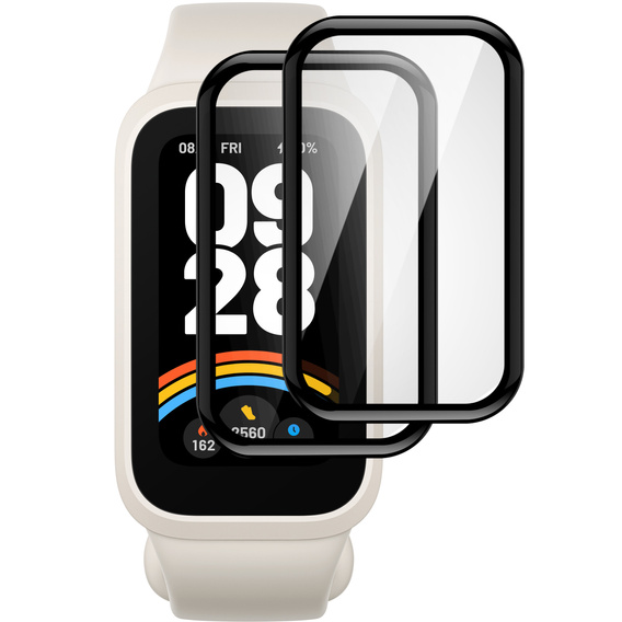 2x hybridné sklo ERBORD pre Xiaomi Smart Band 9 Active