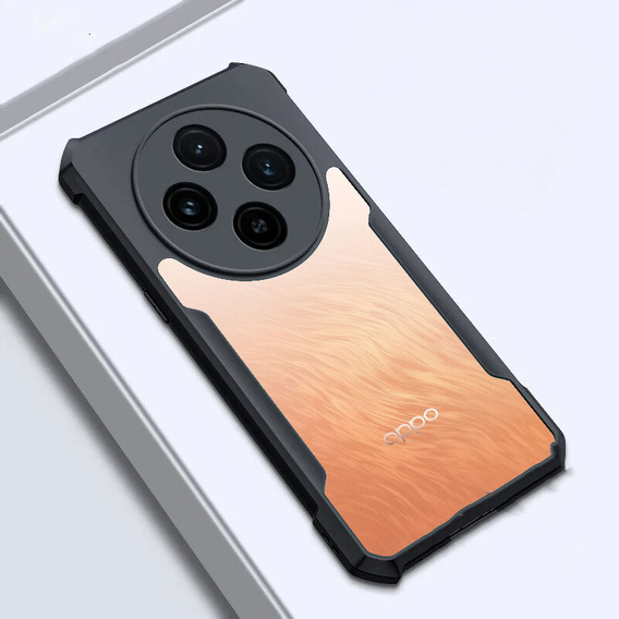 Obal na mobil pre Oppo Reno 12FS / 12F, AntiDrop Hybrid, čierne