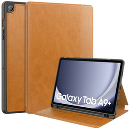 Obal na mobil pre Samsung Galaxy Tab A9+, Business Card and Pen Slot, červené