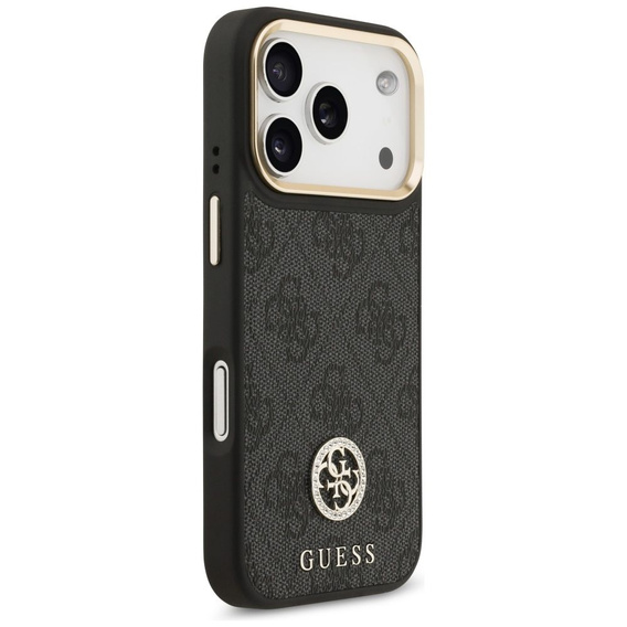 Puzdro GUESS 4G Strass Logo MagSafe pre iPhone 17 Pro