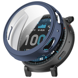 Puzdro 2 v 1 s ochrannou fóliou na displej pre Amazfit Active Max, modré