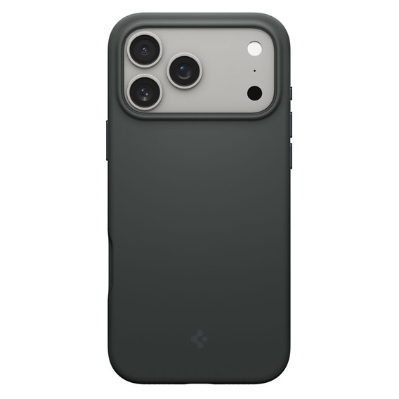 Spigen puzdro pre iPhone 17 Pro, Silicone Fit MagSafe, Abyss Green