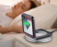 Puzdro pre Samsung Galaxy Z Flip7 FE / Z Flip6, CASEME Litchi Leather, červené