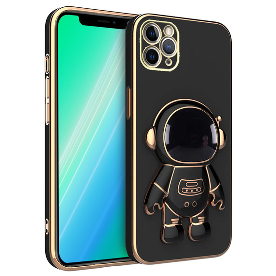 Obal na mobil pre iPhone 12 Pro Max, Astronaut, čierne