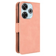 Klapkové puzdro pre Xiaomi Redmi 13, Card Slot, ružové