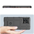 Obal na mobil pre Motorola Edge 40 Pro, Rugged Shield, čierne