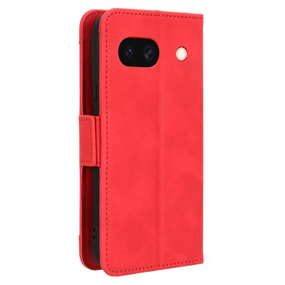 Klapkové puzdro pre Google Pixel 8A, Card Slot, červené