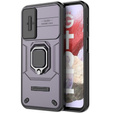 Puzdro pre Samsung Galaxy M34, KickStand Camera Lens, fialové