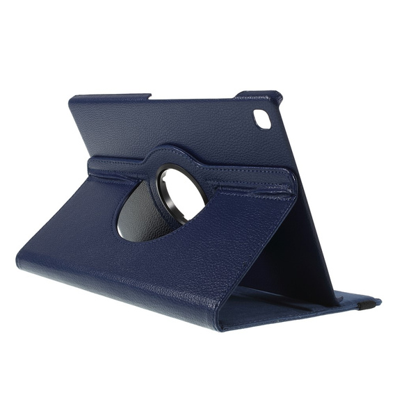 Puzdro pre Samsung Galaxy Tab S6 Lite TB330FU 10.95", otočné o 360°, tmavomodré