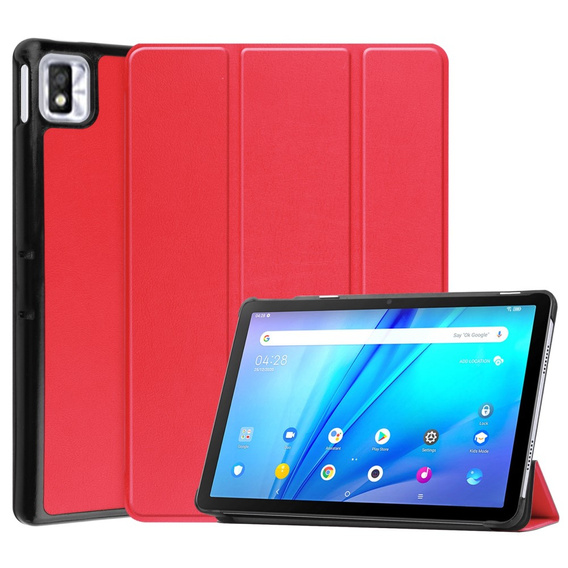 Puzdro pre TCL Tab 10s 9081X / TCL Tab 10s 9080G 2021, Smartcase, červené