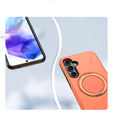 Puzdro MagSafe s podstavcom pre Samsung Galaxy A57 5G, oranžové