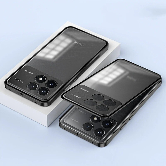 Puzdro pre Xiaomi Poco F6 Pro, Frame Case, čierne