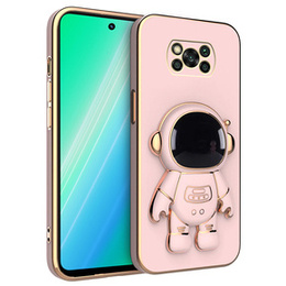 Obal na mobil pre Xiaomi Poco X3 NFC / X3 Pro, Astronaut, ružové rose gold