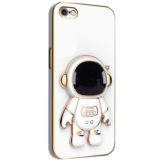 Obal na mobil pre iPhone 6 / 6s, Astronaut, biele