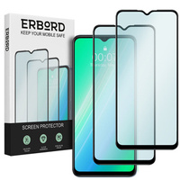 2x tvrdené sklo pre Oppo A57 / A57s, ERBORD 3D pre celý displej