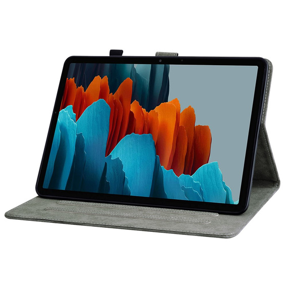 Obal na mobil pre Samsung Galaxy Tab S9, Wallet Pen Slot, modré