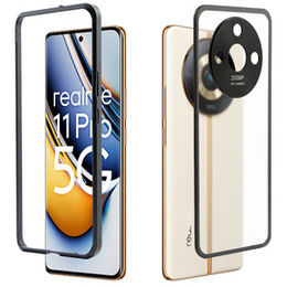 Puzdro pre Realme 11 Pro 5G / Pro+ 5G, Frame Case, čierne
