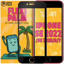 9D Flexi Palm keramické sklo pre iPhone SE 2022 / SE 2020 / 8 / 7