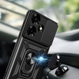 Obal na mobil pre Infinix Hot 30, CamShield Slide, čierne