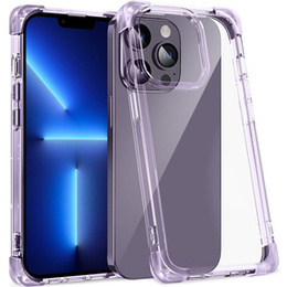 Puzdro pre iPhone 13 Pro Max, ERBORD CornerShield, fialové