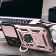 Obal na mobil pre Xiaomi Redmi Note 12S 4G, CamShield Slide, ružové rose gold