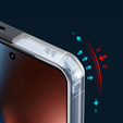 Obal na mobil pre Realme GT 7 / 7T, AntiDrop Hybrid, čierne