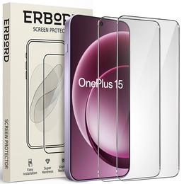 2x ERBORD 9H tvrdené sklo pre OnePlus 15R