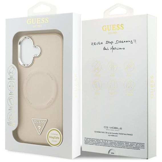 Puzdro GUESS Triangle Logo MagSafe pre iPhone 17