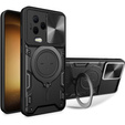 Pancierované puzdro pre Infinix Note 12 2023, CamShield Slide, čierne