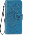 Klapkové puzdro pre Infinix Hot 50 4G, Butterfly, modré