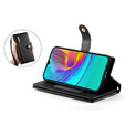 Klapkové puzdro pre Samsung Galaxy A36 5G, Wallet Zipper Pocket, čierne