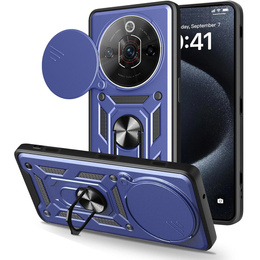 CamShield Slide ochranné puzdro s krytom fotoaparátu a krúžkom pre Nubia Focus Pro 5G, modré