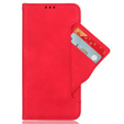 Klapkové puzdro pre Samsung Galaxy A26, Card Slot, červené