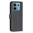 Klapkové puzdro pre Xiaomi Redmi Note 13 Pro 4G / Xiaomi Redmi Note 14S / Xiaomi Poco M6 Pro 4G, BINFEN Wallet, čierne