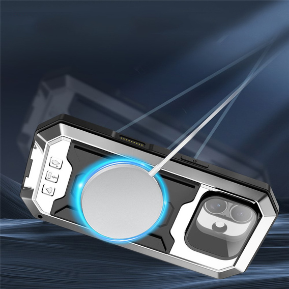 Puzdro R-JUST s ochranným sklom a stojanom pre iPhone 17