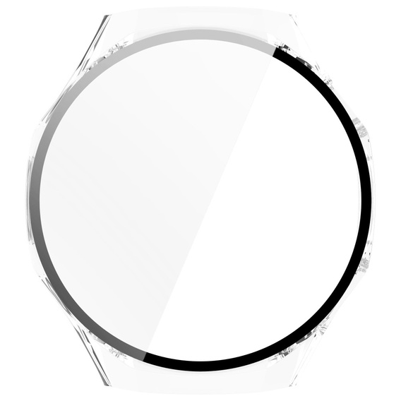 Puzdro 2v1 + tvrdené sklo pre Huawei Watch GT 5 Pro 46mm, priehľadné