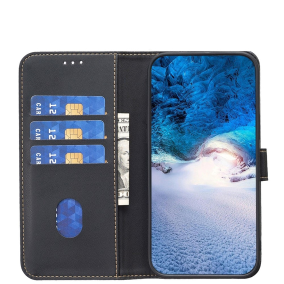 Klapkové puzdro pre Samsung Galaxy A35 5G, BINFEN Wallet, čierne
