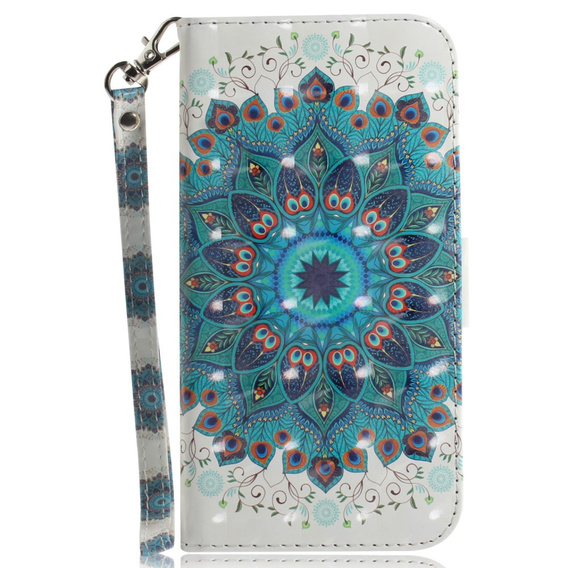 Klapkové puzdro pre Oppo A60, Wallet, Mandala Flower