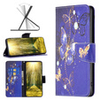 Klapkové puzdro pre Xiaomi Redmi Note 13 Pro 5G, Wallet, Butterflies fialové