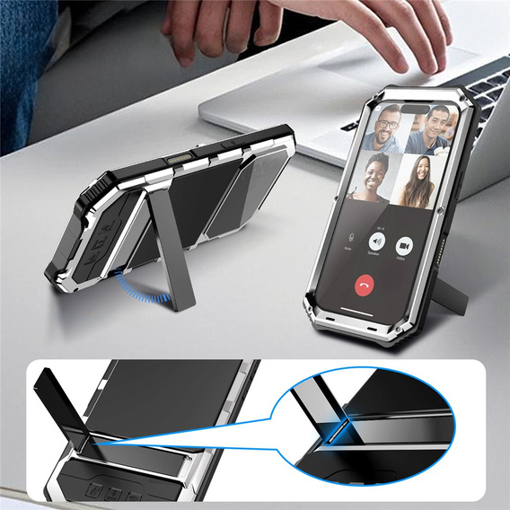 Puzdro R-JUST s podstavcom pre iPhone 17