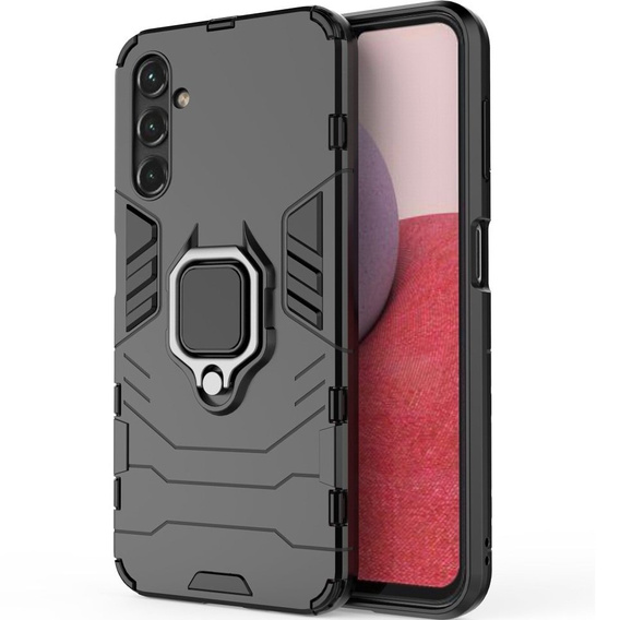 Obal na mobil pre Samsung Galaxy A14 4G/5G, Kickstand Ring, čierne