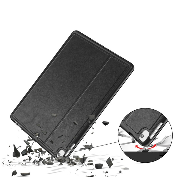 Puzdro pre iPad 10.2 2021 / 2020 / 2019, Business Card and Pen Slot, čierne