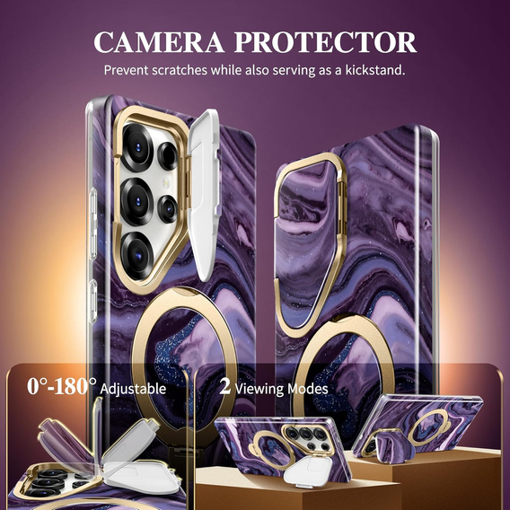 Odolné puzdro pre Samsung Galaxy S25 Ultra – Tongate MECH Series Clip, čierne