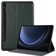 Puzdro pre Samsung Galaxy Tab S9 FE+ Plus, Smartcase s priestorom pre stylus, zelený